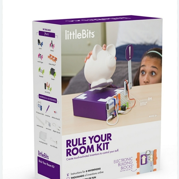 Littlebits Other - LITTLEBITS Rule Your Room Kit Electronic Building Blocks
